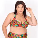 Biquíni Top de Praia Plus Size Frente Única Malawi
