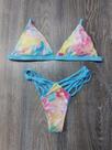 Biquíni Top Tiras Tie Dye Biquíni Top Tiras Tie Dye