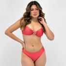 Biquíni Uai Brasil Canelado Alça Tanga Feminino