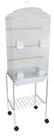 Bird Cage YML 6804 3/8" com espaçamento de barras pequeno branco 46x36 cm Bird Cage YML 6804 3/8" com espaçamento de barras pequeno branco 46x36 cm