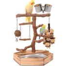 Bird Playground LIMIO Madeira de uva natural para pássaros pequenos