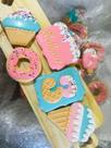 Biscoito amanteigada decorado