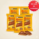 Biscoito Bauducco choco Biscuit sachê C/4un 36g chocolate ao leite caixa com 05 unidades MINI