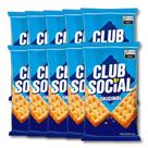 Biscoito Club Social Original Kit 10 Packs de 144g - 6x24g