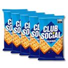 Biscoito Club Social Original Kit 5 Packs de 144g - 6x24g