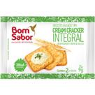 Biscoito cream cracker integral bom sabor sachê 9g c/ 50 unidades