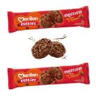 Biscoito Crocante Cookie Chocolate com Gotas Kit 2 Pcts 80g