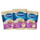 Biscoito de Arroz Camil Chia e Linhaça Kit 3 Un 150g Sem Glúten