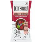 Biscoito de Arroz Chocolate Meio Amargo FIT FOOD 60g