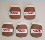 Biscoito Decorado de Mel Nutella