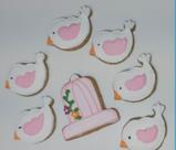 Biscoito Decorado de Mel Passarinhos