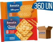 Biscoito em Sache Renata Maizena e Cream Cracker - 360 und