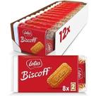 Biscoito Importado Belga Lotus Biscoff Caixa 12 Pacotes 124g Biscoito Importado Belga Lotus Biscoff Caixa 12 Pacotes 124g