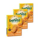 Biscoito Integral Belvita Mel e Cacau Kit 3 caixas 75g