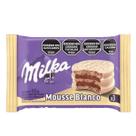 Biscoito milka alfajor mousse chocolate branco triplo 55g