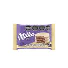 Biscoito Milka Alfajor Mousse Chocolate Breanco Triplo 55g