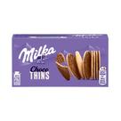 Biscoito Milka Choco Thins 126g Fino, Crocante e Coberto com Chocolate ao Leite