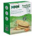 Biscoito natural vegetais fase dentição papapá 36g contendo 9 pacotinhos individuais