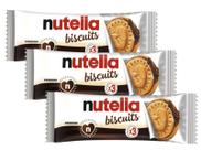 Biscoito Nutella Biscuits Creme De Avelã Ferrero Importado - 3 Unid