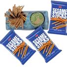 Biscoito Palito de Pretzel com Semente de Gergelim 60g Nefis Biscoito Palito de Pretzel com Semente de Gergelim 60g Nefis