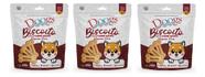 Biscoito Para Cães Racas Pequenas Petiscos 200g Kit C/ 3 Unidades Biscoito Para Cães Racas Pequenas Petiscos 200g Kit C/ 3 Unidades