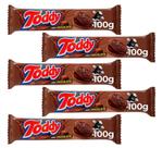 Biscoito Recheado Baunilha Toddy Bolacha 100g Kit 5 Pacotes