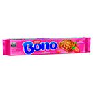 Biscoito Recheado Sabor Morango Bono 90g