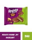 Biscoito Regato Round Joy Hazelnut 114g