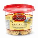 Biscoito rosca de flocos - sabor de minas