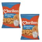 Biscoito Sabor Leite Rosquinha Doce Marilan 700g Total