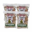 Biscoito Sembei De Gengibre Crocante Phaza 470g- (Kit com 4)