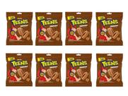 Biscoito Teens Chocolate 30g Marilan Kit 8 Unidades