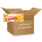 Biscoito Wafer Baunilha Zero Lactose, Zero Açúcar Lowçucar contendo 3 pacotes de 115g cada Biscoito Wafer Baunilha Zero Lactose, Zero Açúcar Lowçucar contendo 3 pacotes de 115g cada