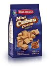 Biscoito wafer cocoa balocco mini cubo chocolate 125g