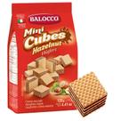 Biscoito wafer cocoa balocco mini cubo sabor avelã 125g