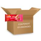 Biscoito Wafer Morango Liane contendo 3 unidades de 90g cada Biscoito Wafer Morango Liane contendo 3 unidades de 90g cada