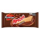 Biscoito Wafer Richester Amori Sabor Chocolate 80g