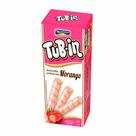 Biscoito Wafer Sabor Morango Tubinho 48g - Montevérgine