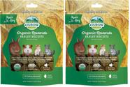 Biscoitos de cevada Oxbow Organic Rewards, 150 g, pacote com 2