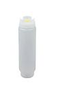 Bisnaga 473 ml (16 Oz) FIFO Bootle Canadá Original Bico NSF Com Válvula Removível AMARELA Para Molhos e Caldas de Consistência MÉDIA
