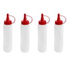Bisnaga Flex Profissional 400ml Molhos Hamburgueria Kit 4 Unidades Bisnaga Flex Profissional 400ml Molhos Hamburgueria Kit 4 Unidades