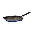 Bistequeira Tramontina 26cm Groovy Azul Antiaderente Bistequeira Tramontina 26cm Groovy Azul Antiaderente