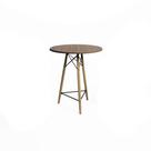 Bistrô Eames Barcelona Tampo Amêndoa 60 cm Bistrô Eames Barcelona Tampo Amêndoa 60 cm