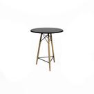 Bistrô Eames Barcelona Tampo Preto 60 cm