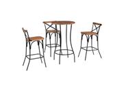 Bistrô Laís com 3 Banquetas Laís