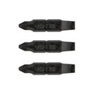 Bit Leatherman Chave Philips 1 E 2 E Fenda 3/16 Em Aço