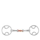 Bit Shires Bevel com pastilha de cobre e aço inoxidável (11,4 cm) Bit Shires Bevel com pastilha de cobre e aço inoxidável (11,4 cm)