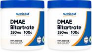Bitartarato de DMAE puro Nutricost 200 g, dose de 350 mg