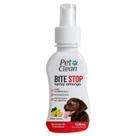 Bite Stop Pet Clean Spray Amargo Adestrador Anti lambida, Mordedura e Destruição de Objetos - 120 ml
