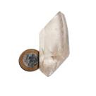 BiTerminado Quartzo Cristal Natural Retificado 80 a 90mm 60g
